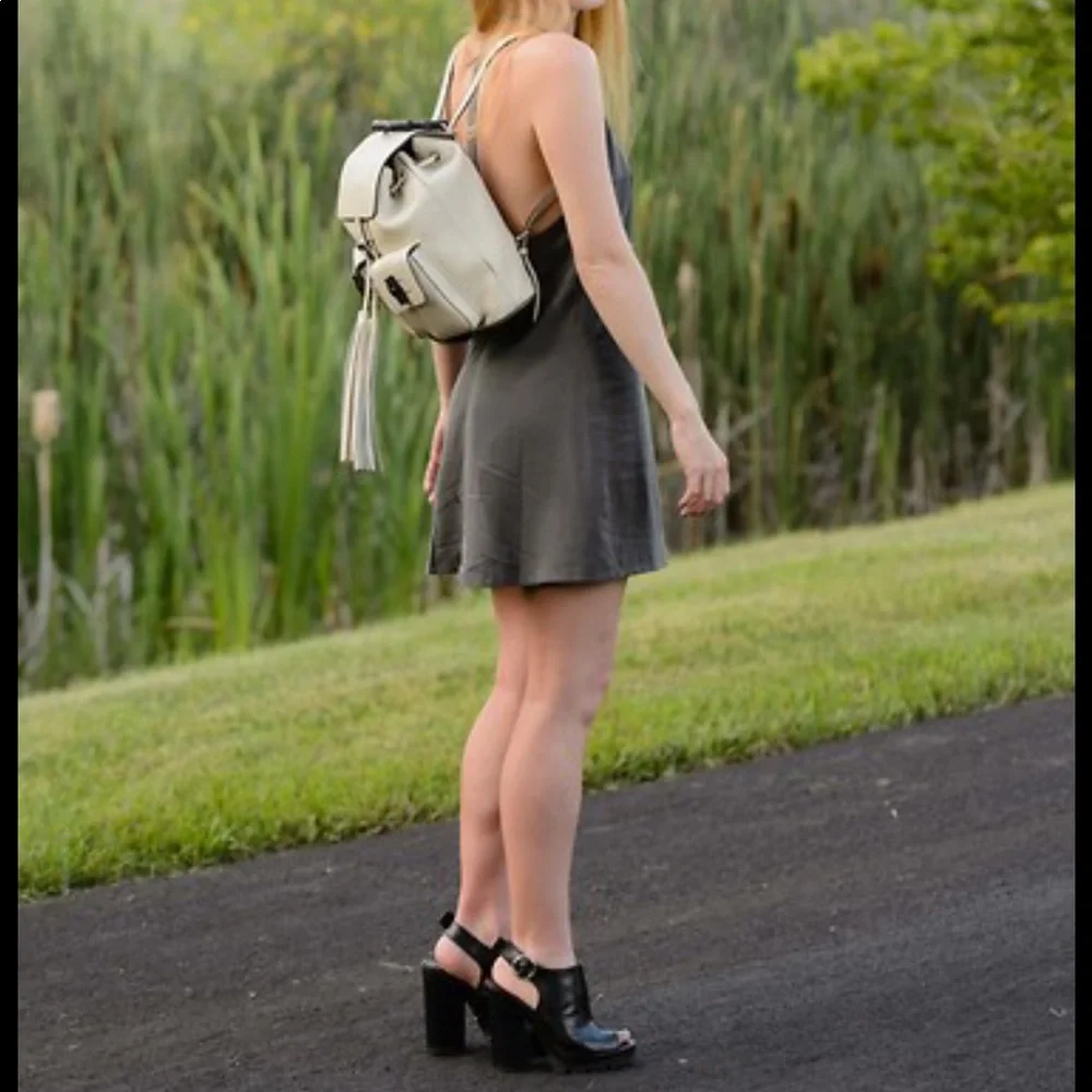 Gucci Bamboo Leather Backpack NWT